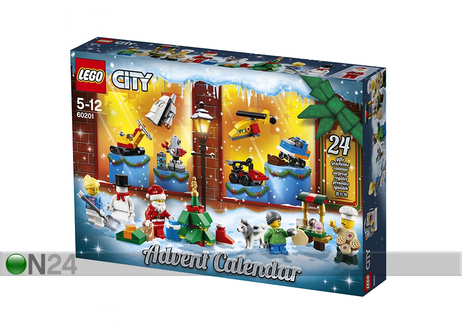 Рождественский календарь Lego City увеличить
