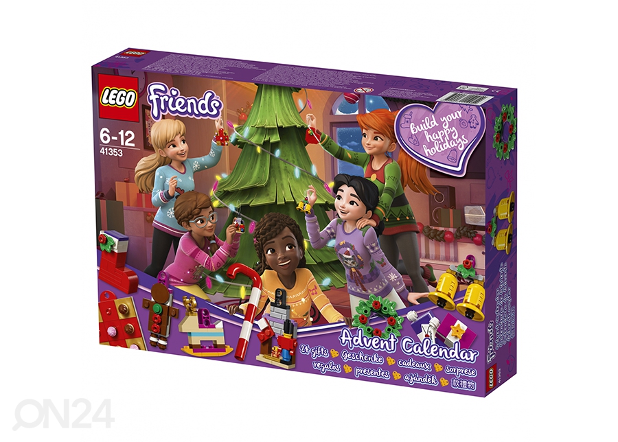 Рождественский календарь Lego Friends увеличить