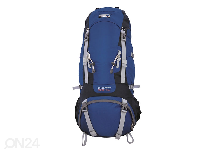 Рюкзак High Peak Sherpa 55+10 л синий / темно-серый увеличить