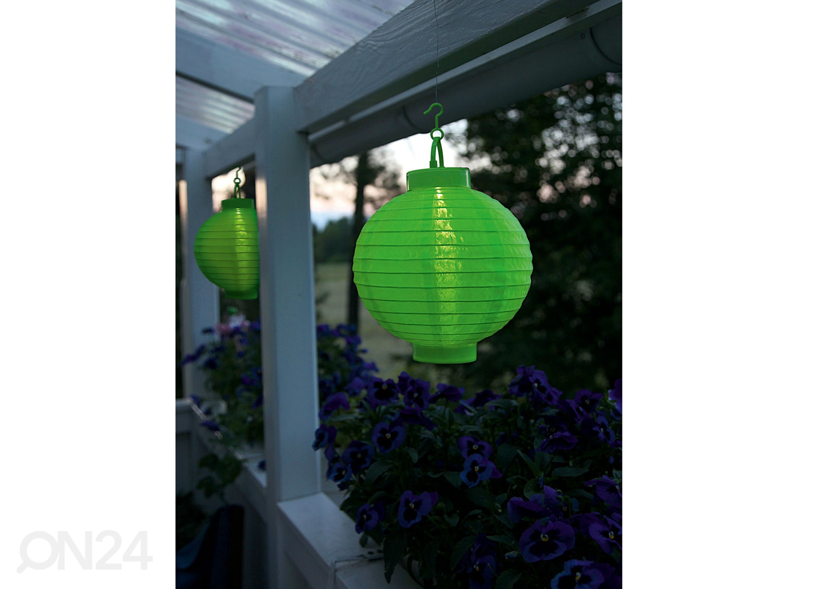 Садовый светильник с солнечной панелью Rice Ball LED увеличить