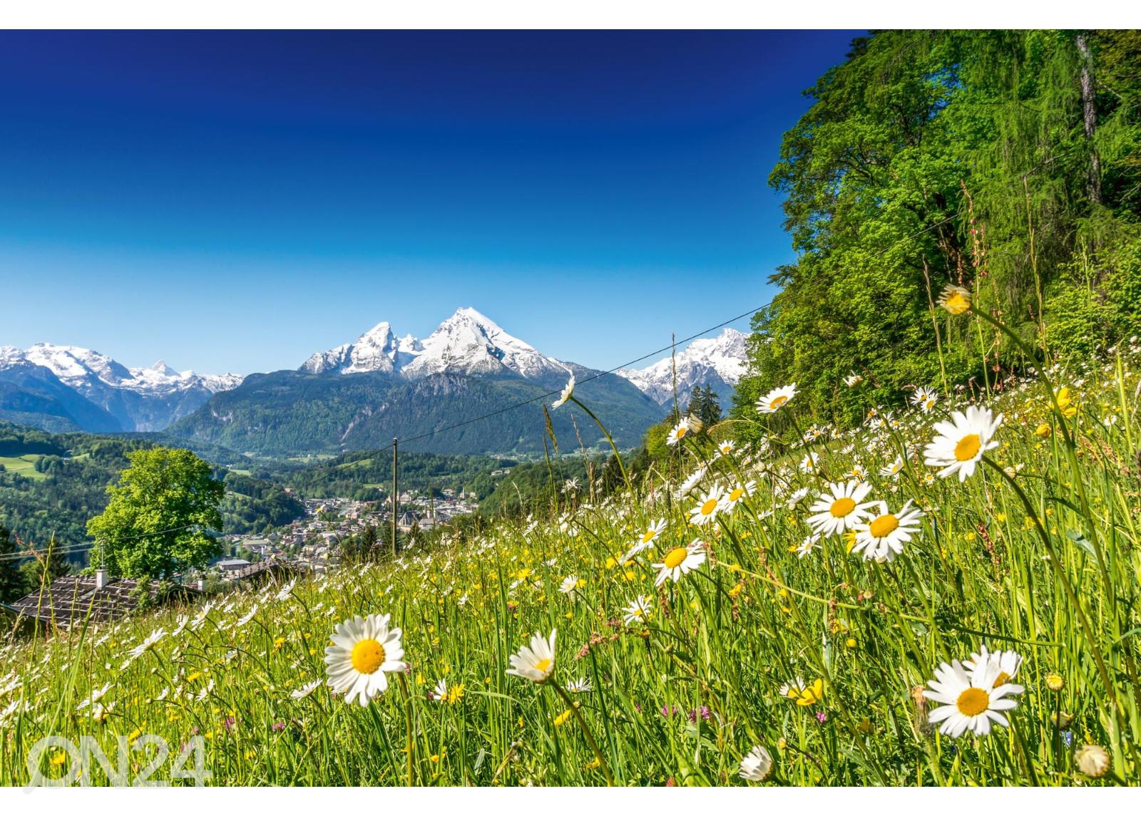 Самоклеящиеся фотообои Alpine Landscape увеличить