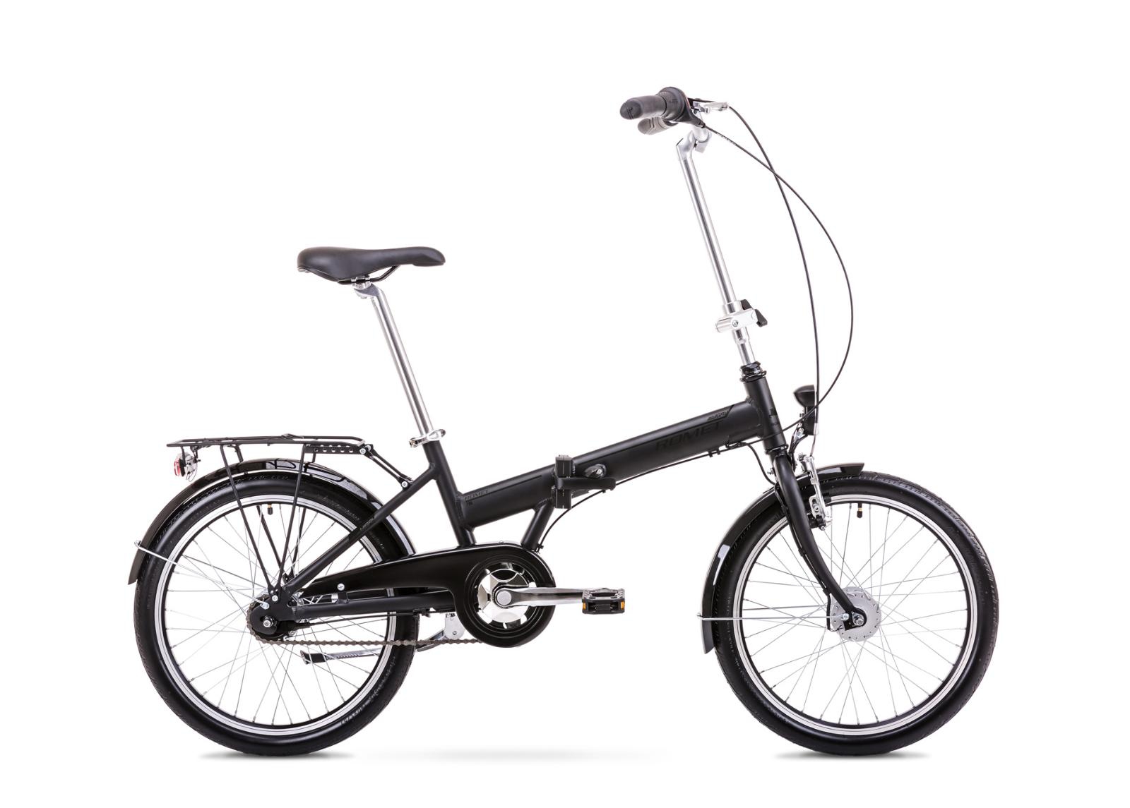 Складной городской велосипед 11 M Rower ROMET WIGRY 4 чёрный-серый увеличить