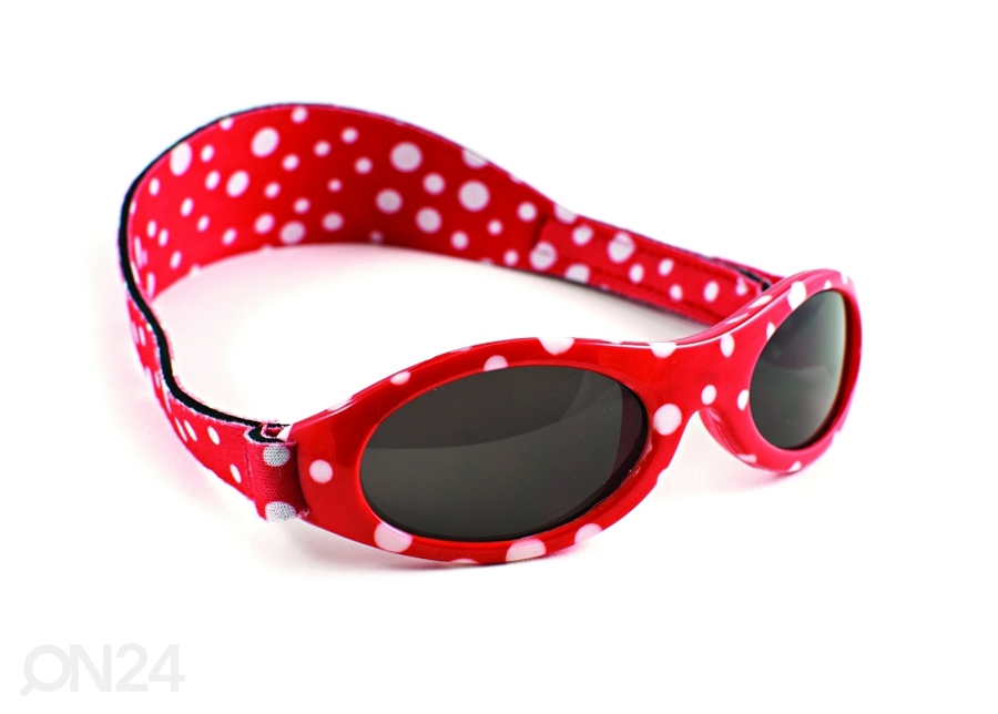 Солнцезащитные очки красные в белый горошек для детей от 2-5 лет увеличить