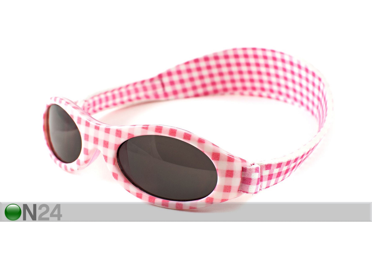 Солнцезащитные очки розовые в клеточку 0-2 лет увеличить