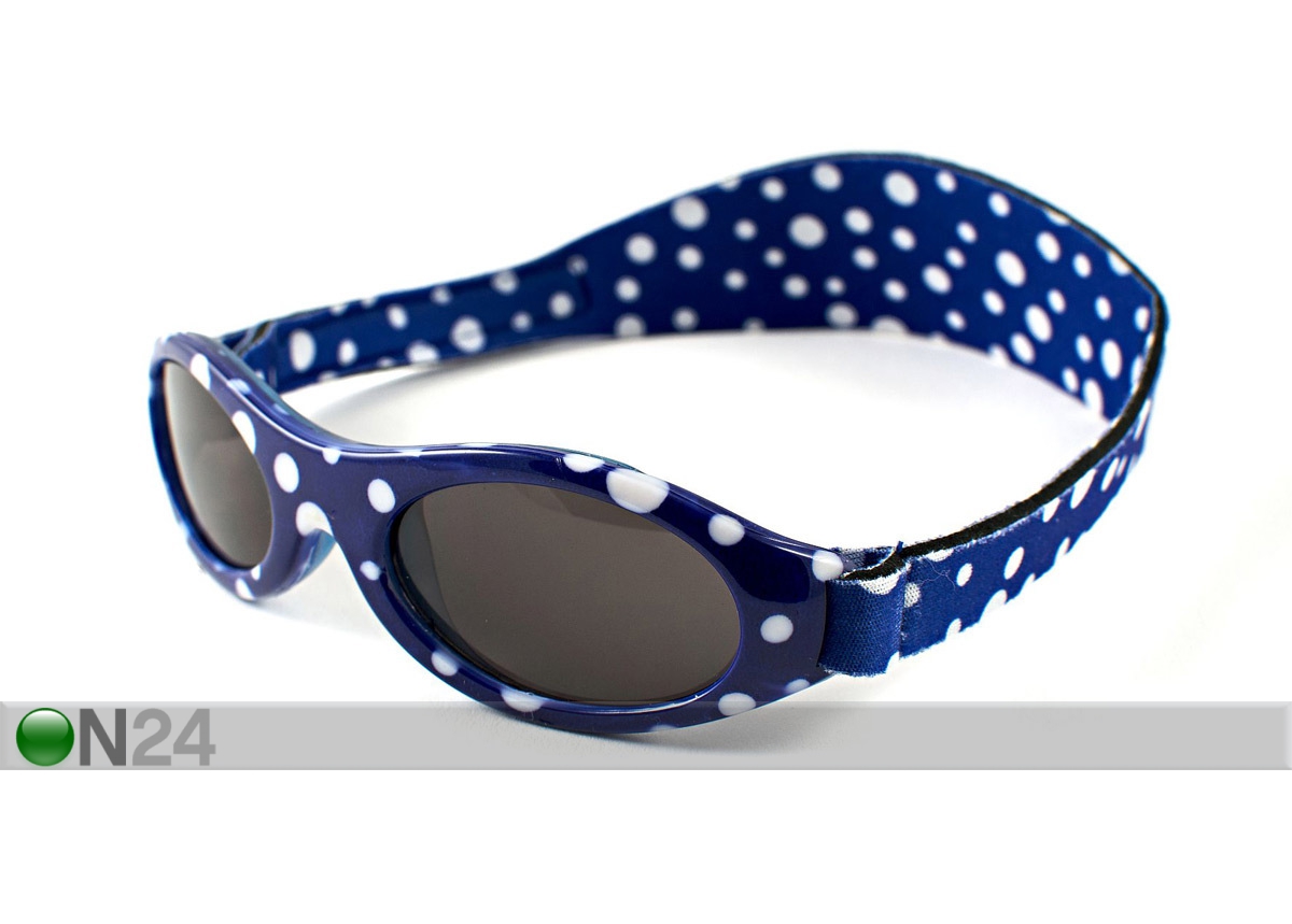 Солнцезащитные очки синие в горошек 0-2 лет увеличить
