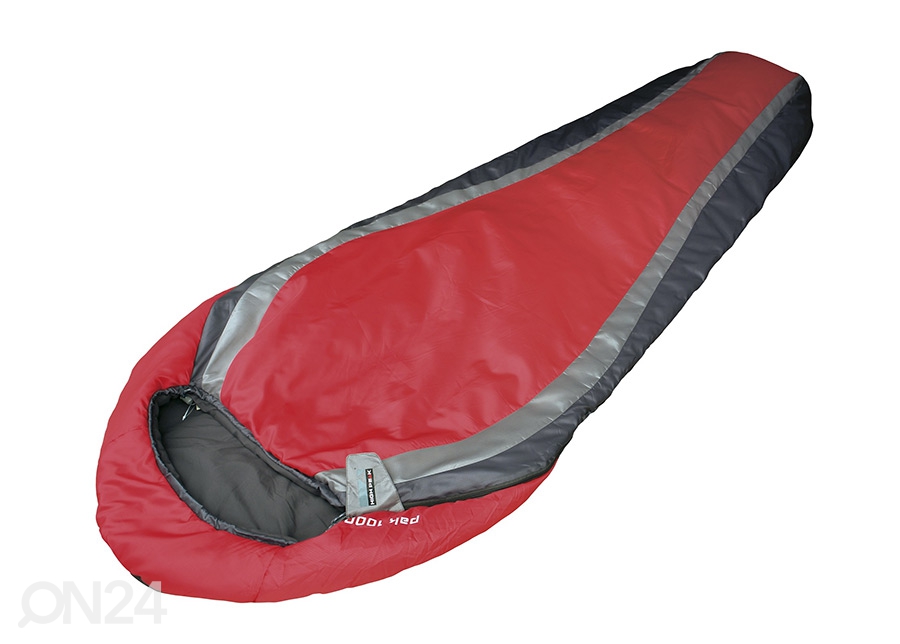 Спальный мешок High Peak Pak 1000 красный / темно-серый / серый увеличить