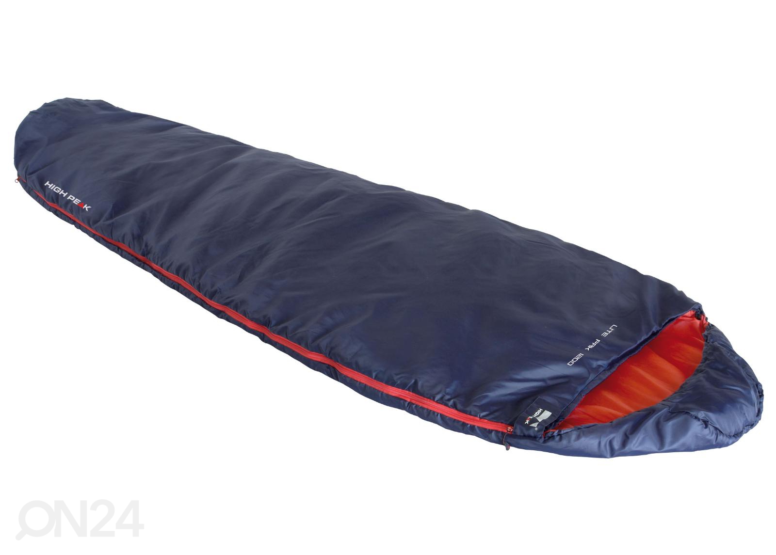 Спальный мешок Lite Pak 1200 сине-оранжевый High Peak увеличить