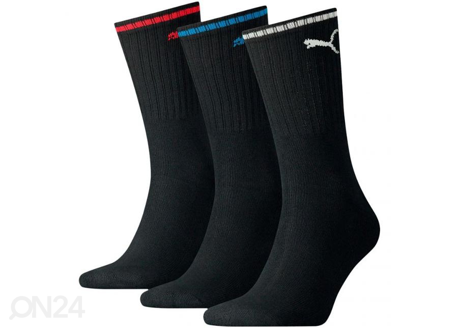 Спортивные мужские носки Puma Sport Crew Stripe 3-пары увеличить