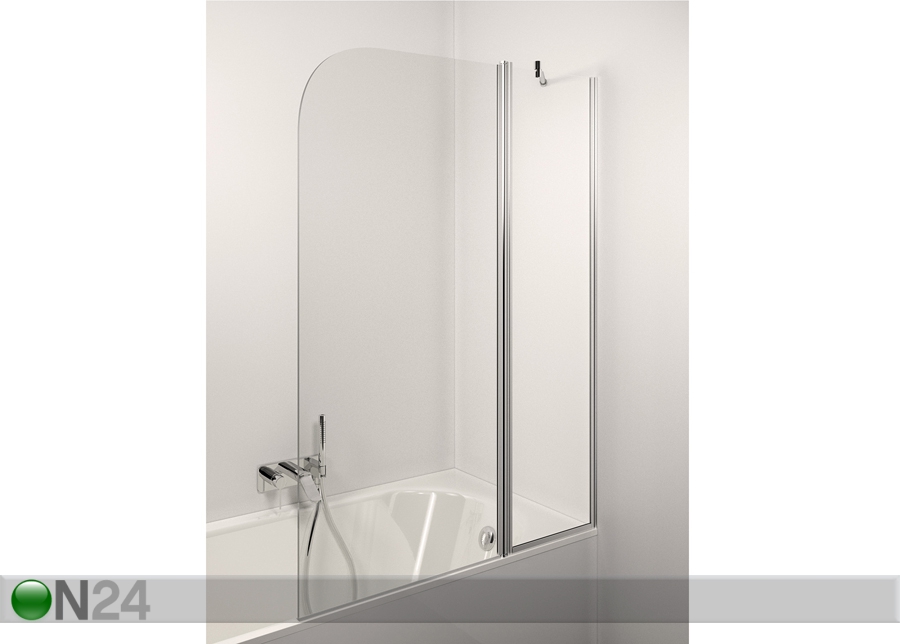 Стеклянная перегородка в ванную Francesca Plus 70x150 cm увеличить
