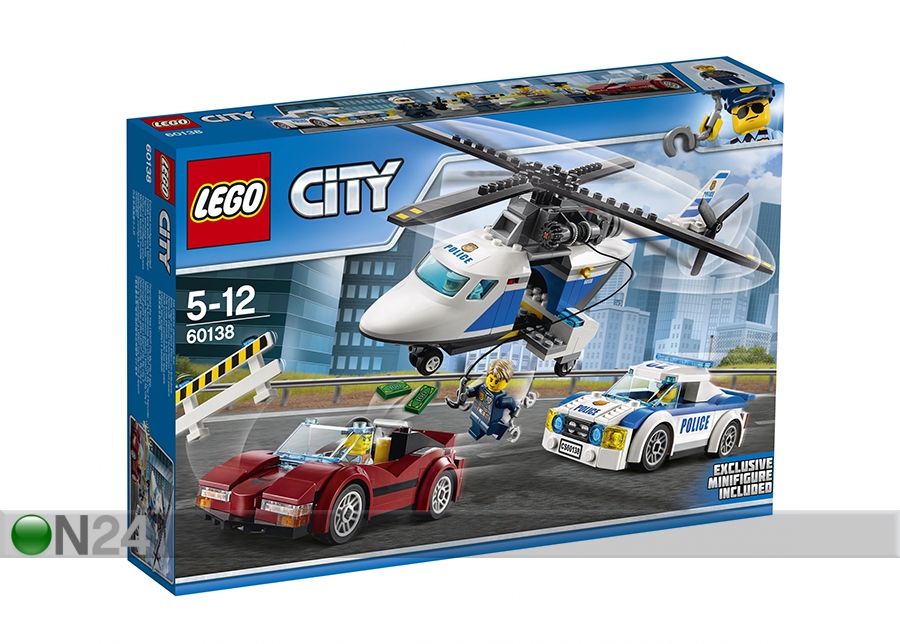 Стремительная погоня LEGO City увеличить