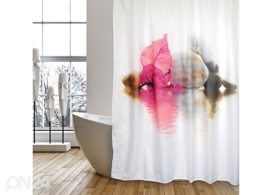 Текстильная штора для ванной Borneo 180x200 см увеличить