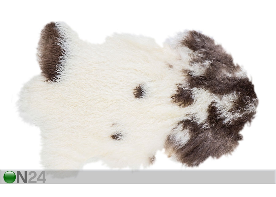 Тибетская овчина Tibet 60x95 cm, коричневый и белый увеличить