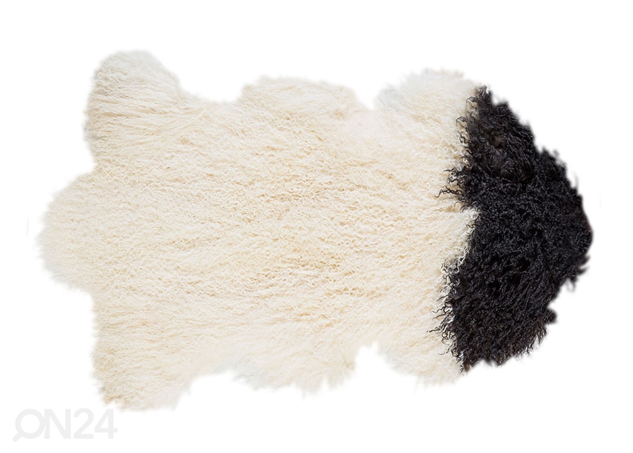 Тибетская овчина Tibet 60x95 cm, черно-белый увеличить