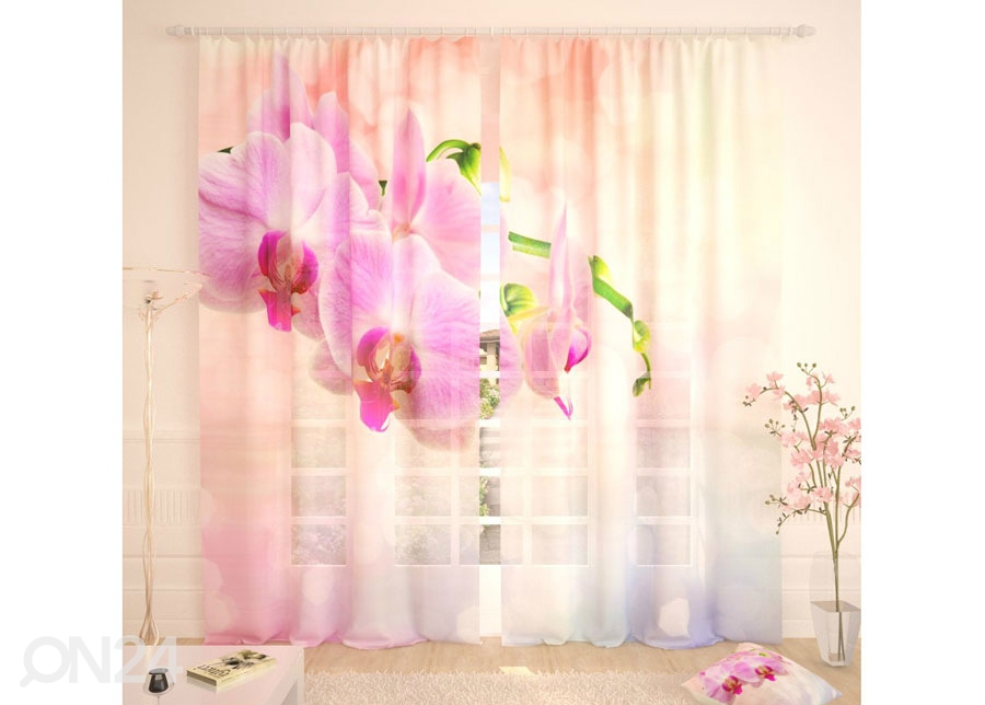 Тюлевые занавески Pink Orchid 400x260 cm увеличить