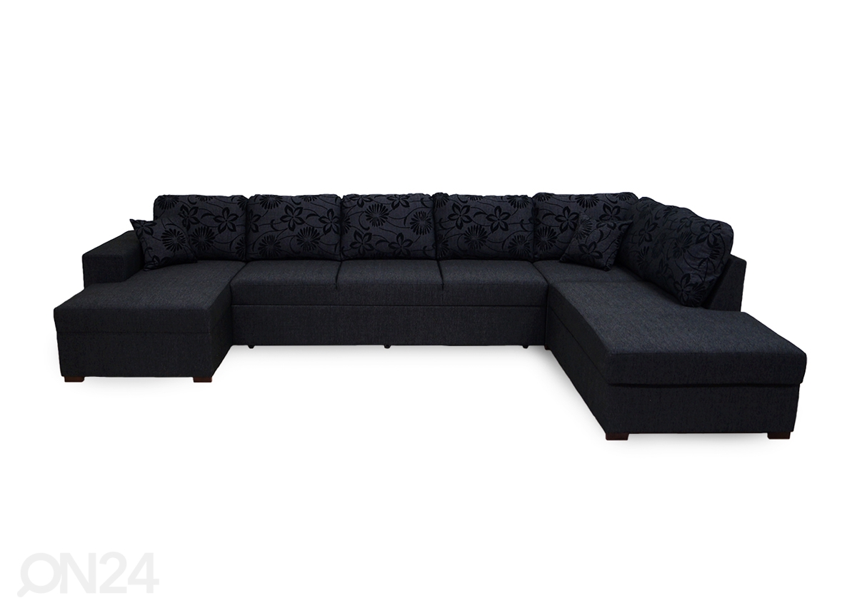 Угловой диван-кровать Dublin XXL Jumbo с ящиком увеличить