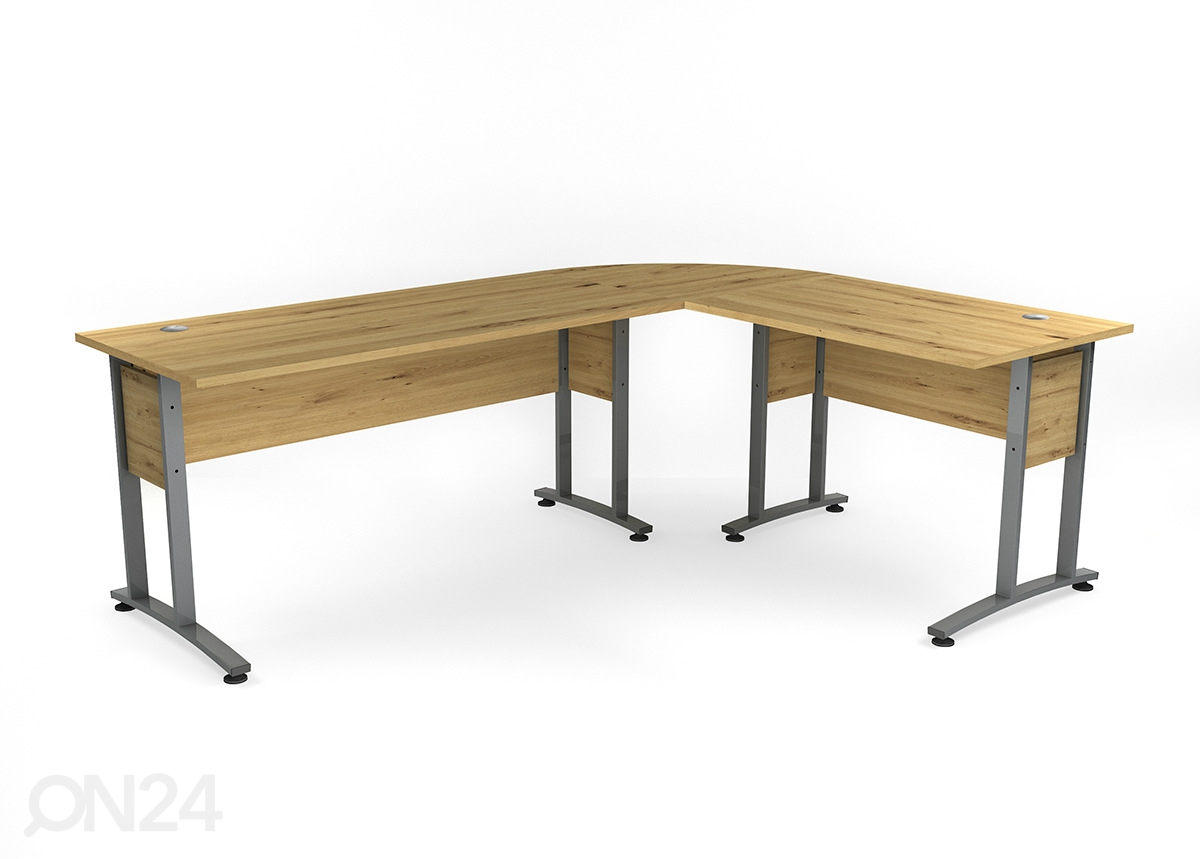 Угловой рабочий стол Dallas 1 217x167 cm увеличить