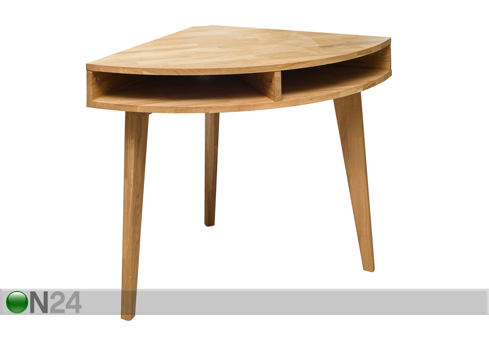 Угловой стол из массива дуба Scan увеличить