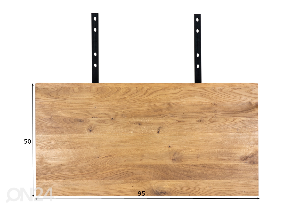 Удлинители для обеденного стола Toulouse 95x50 cm, 2 шт увеличить размеры