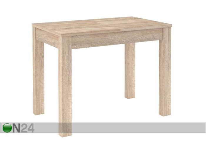 Удлиняющийся обеденный стол 80x100-160 cm увеличить