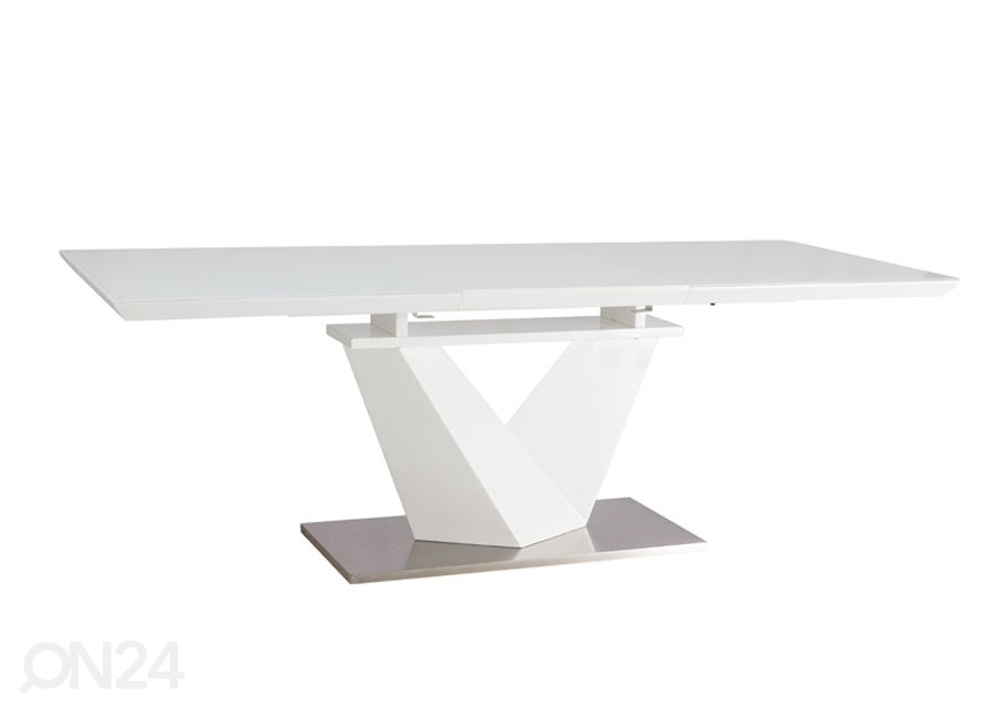 Удлиняющийся обеденный стол 90x160-220 cm увеличить
