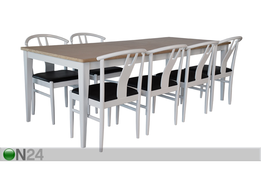 Удлиняющийся обеденный стол Asperö увеличить