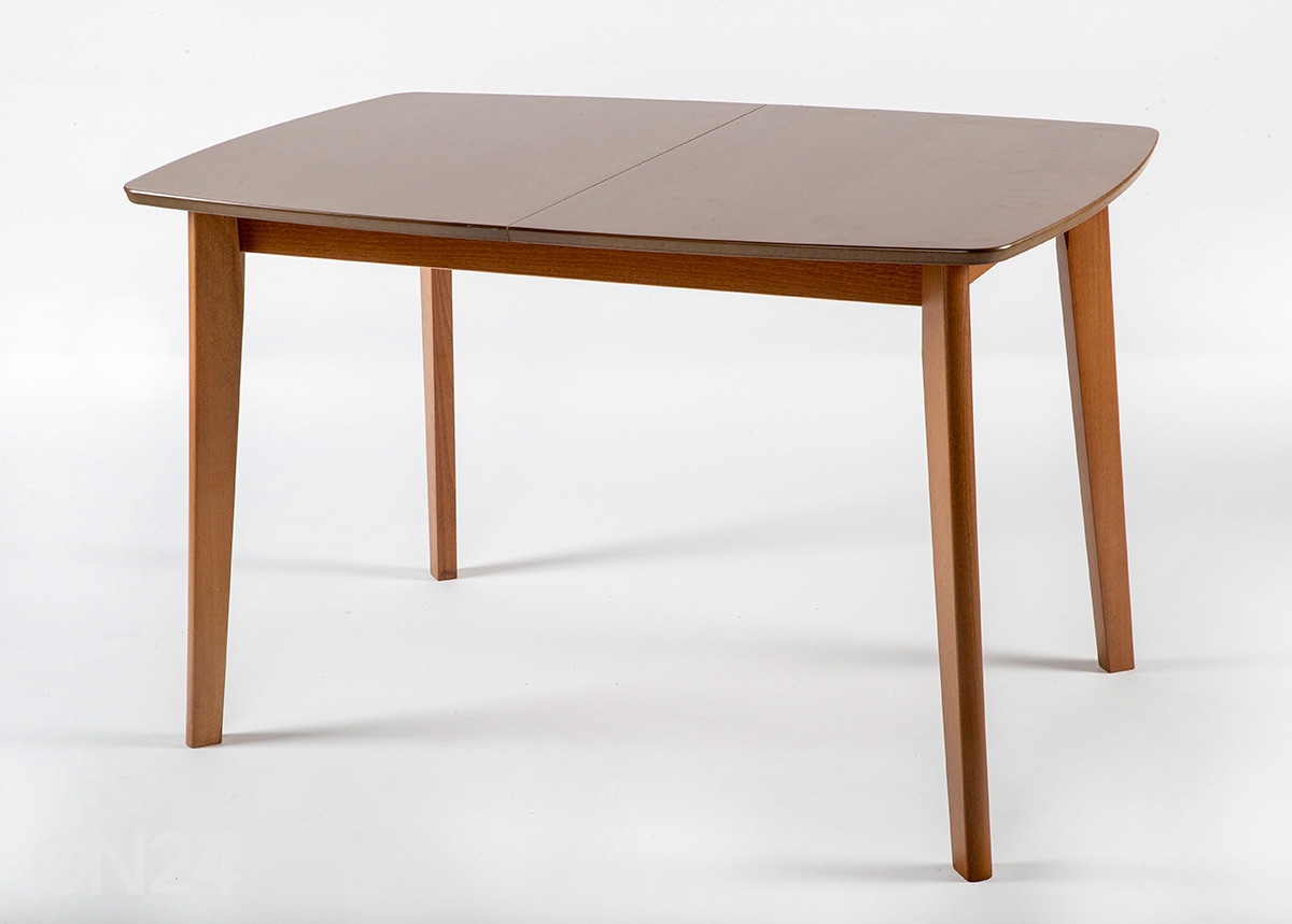 Удлиняющийся обеденный стол Bari 80x120-150 cm, орех увеличить