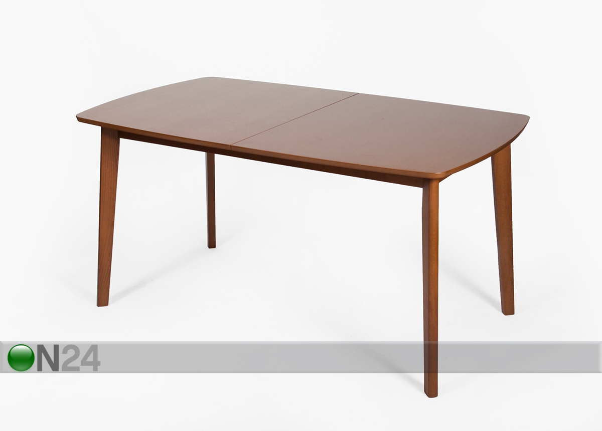Удлиняющийся обеденный стол Bari 90x150-194 cm, орех увеличить