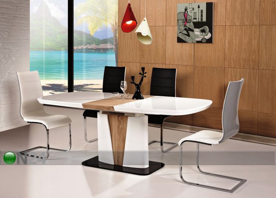 Удлиняющийся обеденный стол Cangas 90x160-200 cm увеличить