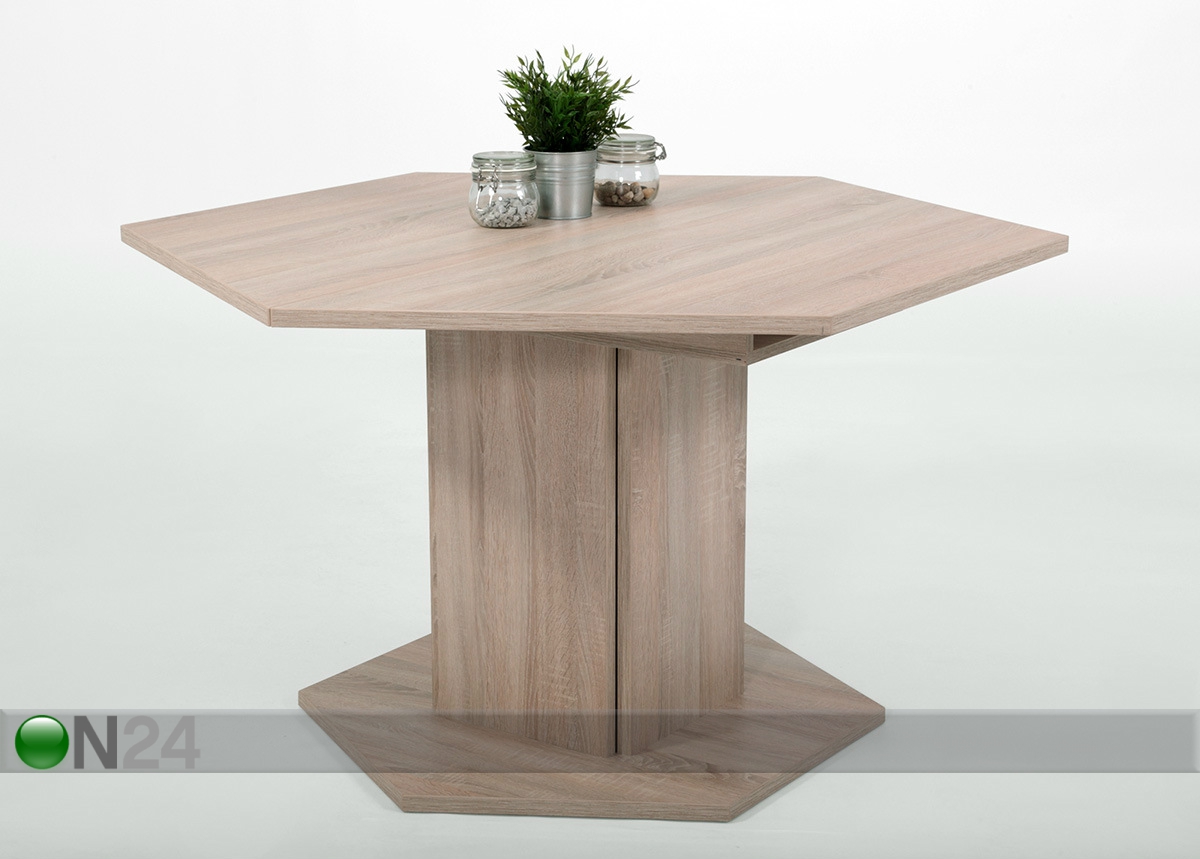 Удлиняющийся обеденный стол Martina 121-161x121 cm увеличить