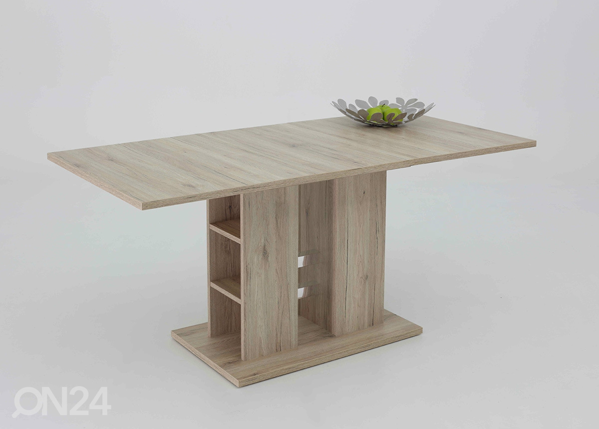 Удлиняющийся обеденный стол Steffi 80x120-160 cm увеличить