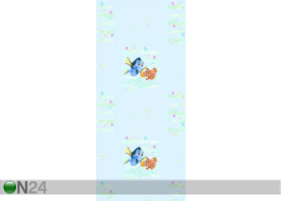 Флизелиновые обои Dory and Nemo Love to Swim, Light Blue 53x1000 cm увеличить