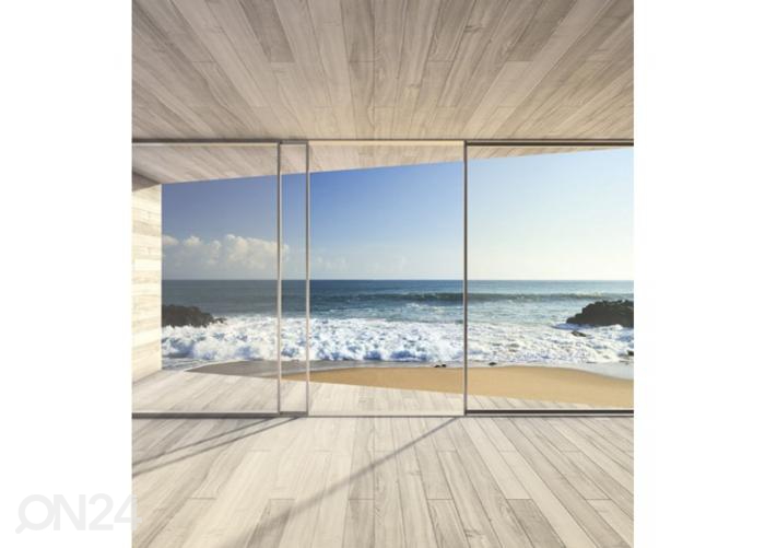 Флизелиновые фотообои Large bay window 225x250 см увеличить
