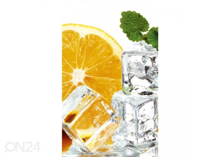 Флизелиновые фотообои Lemon and ice 150x250 см увеличить