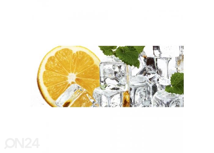 Флизелиновые фотообои Lemon and ice 375x150 см увеличить