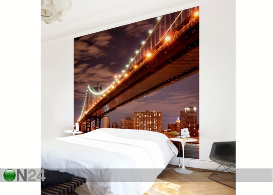 Флизелиновые фотообои Manhattan Bridge увеличить