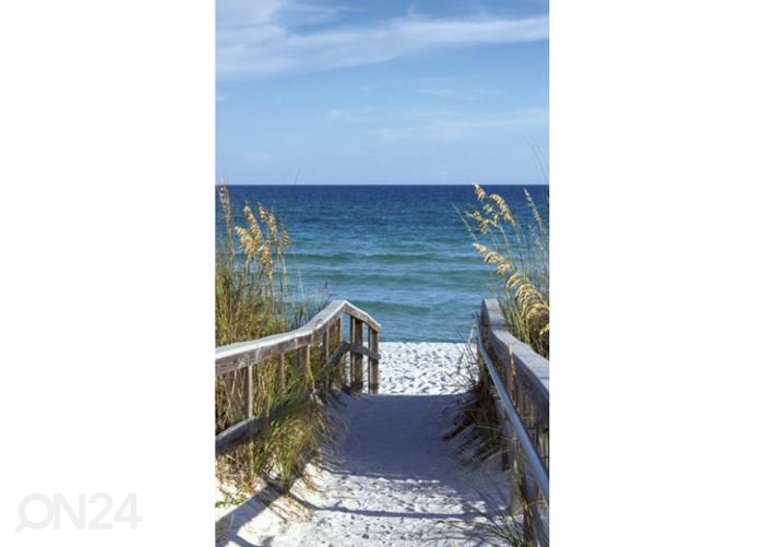 Флизелиновые фотообои Sandy boardwalk 150x250 см увеличить