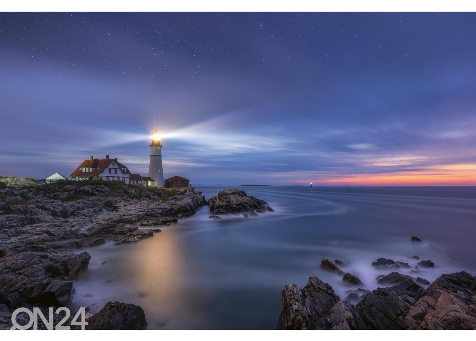 Флизелиновые фотообои Stars Over Lighthouse увеличить