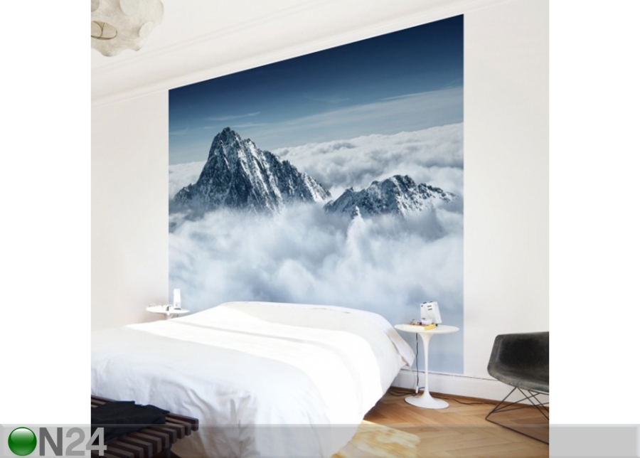 Флизелиновые фотообои The Alps above the clouds 288x288 cm увеличить