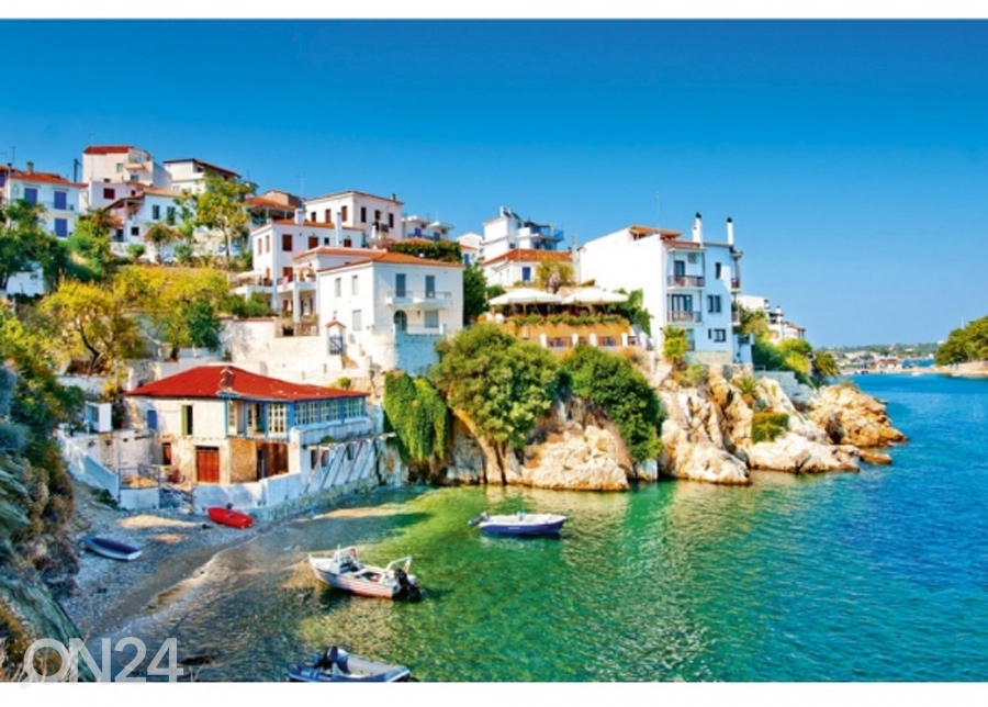 Флисовые обои "Greece coast" 150x250 см увеличить