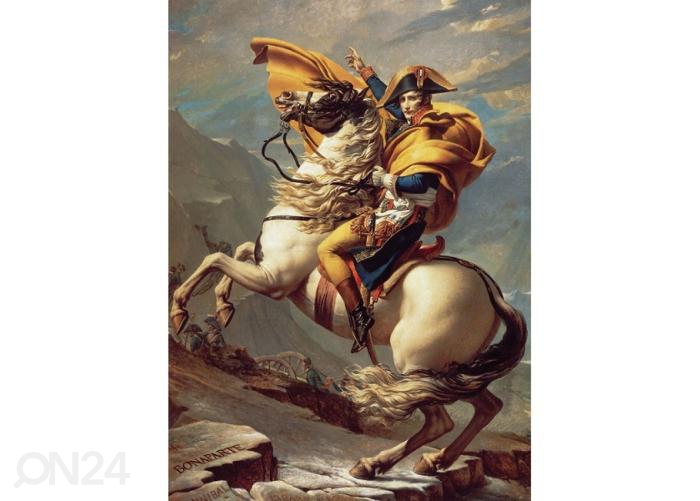 Флисовые фотообои Napoleon Crossing The Alps by Jacques Louis 184x254 см увеличить