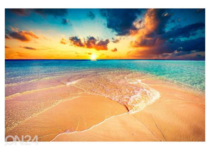 Флисовые фотообои Tropical Beach 416x290 см увеличить