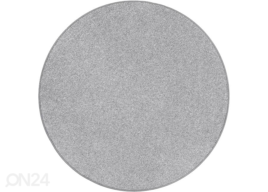 Фризовый ковер Narma Aruba silver круглый Ø 133 см увеличить
