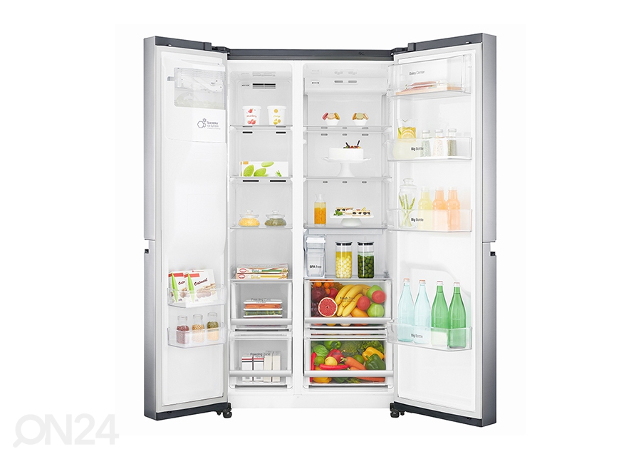 Холодильник Side by side LG увеличить