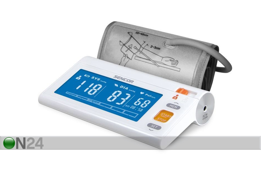 Цифровой аппарат для измерения кровяного давления Sencor SBP915 увеличить
