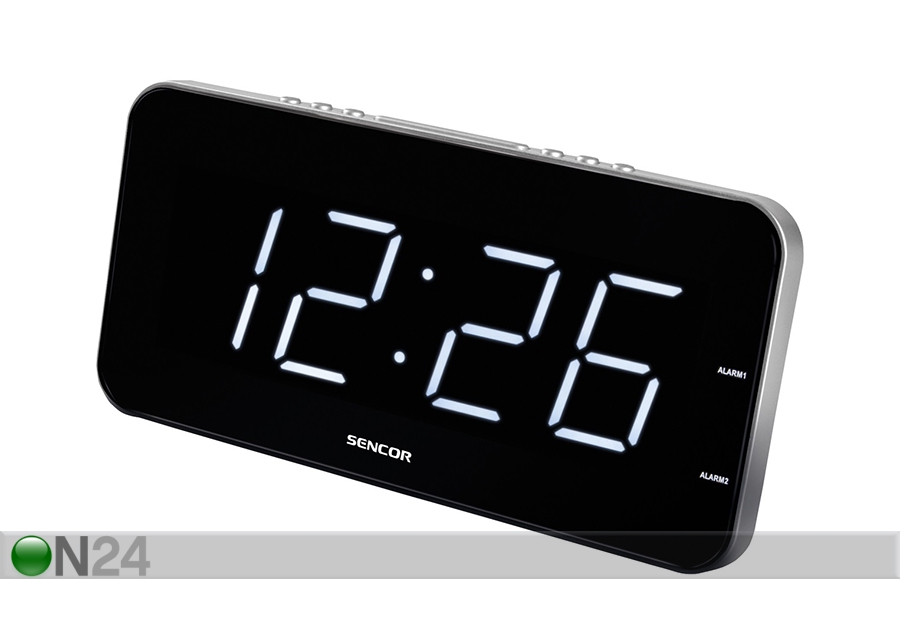 Цифровые часы с будильником Sencor SDC130WH увеличить