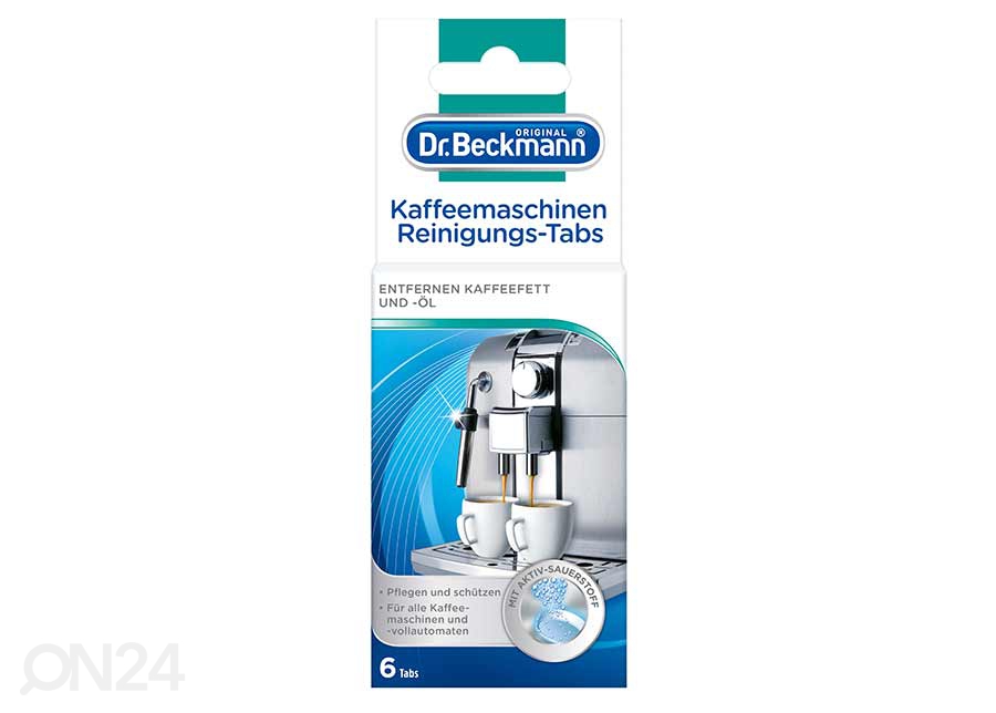 Чистящие таблетки для кофеварки Dr.Beckmann 6 шт увеличить