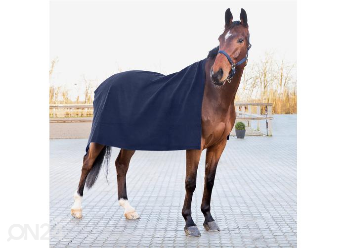 Шерстяное одеяло для лошадей vail 200x175 см темно-синий увеличить