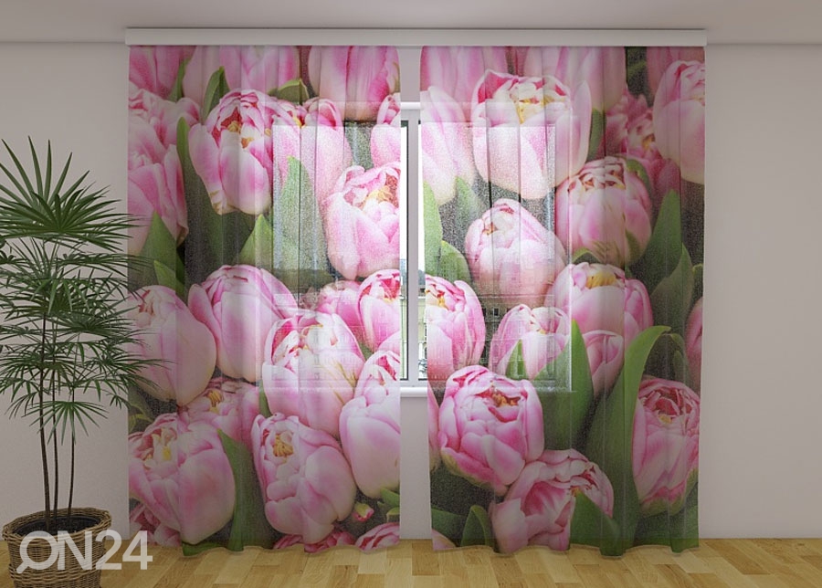 Шифоновая фотоштора Marvelous tulips 240x220 cm увеличить