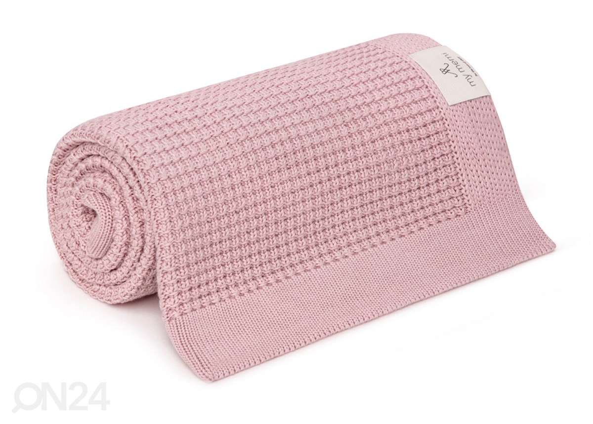 Эвкалиптовое одеяло для младенца, розовое увеличить