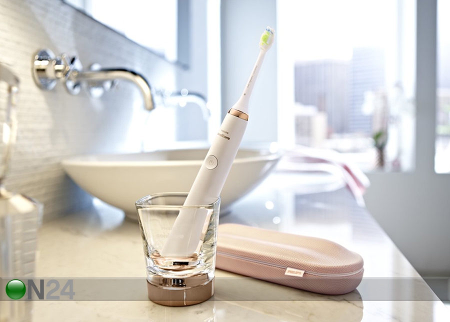 Электрическая зубная щётка Philips Sonicare DiamondClean RoseGold увеличить